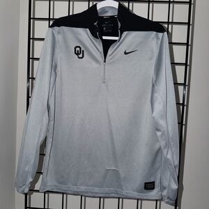 Nike Dri-FIT Black and Gray Pullover